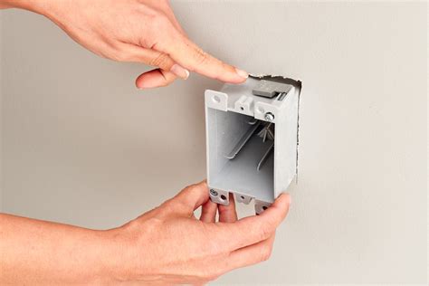 changning an electrical box|installing a remodel electrical box.